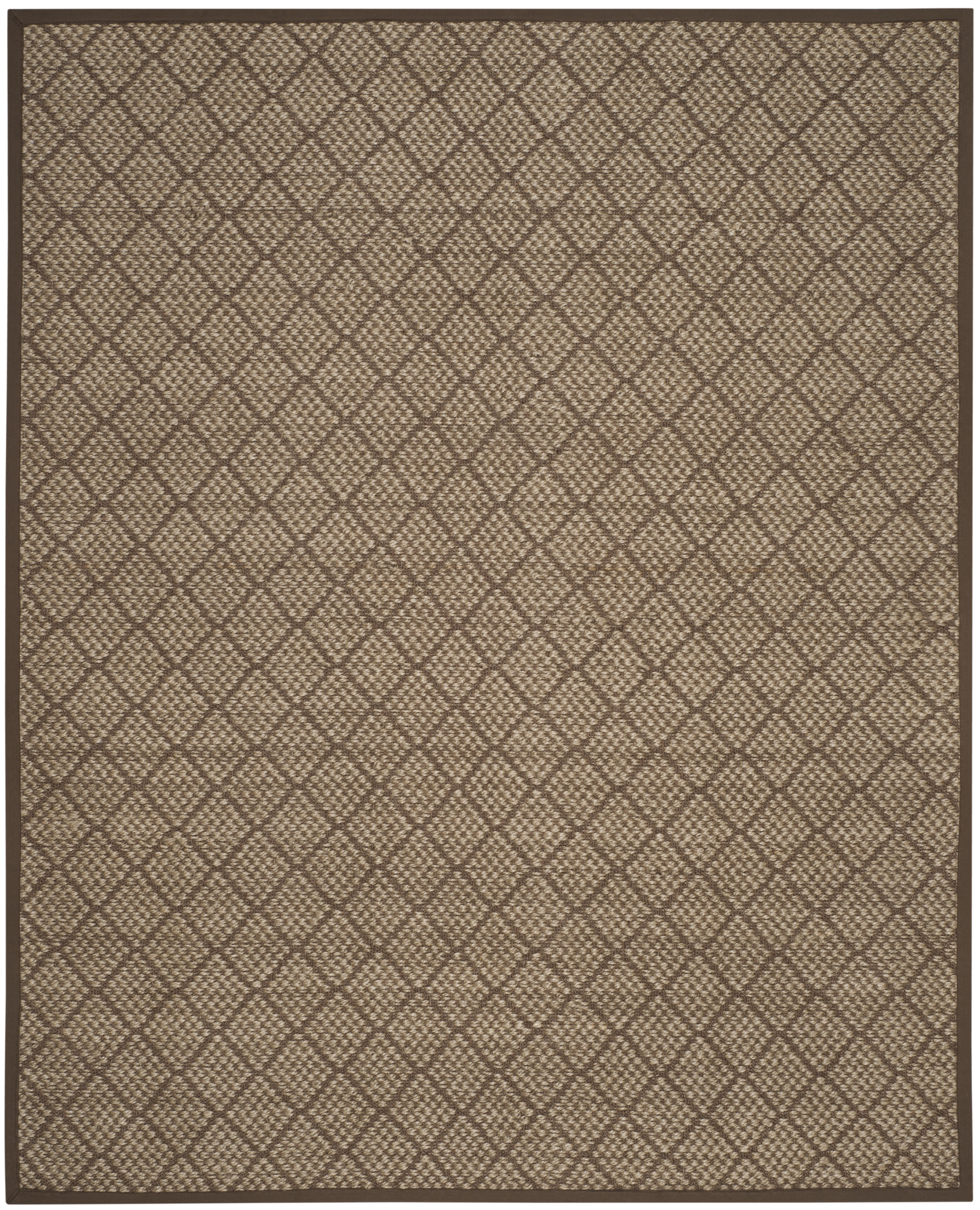 Arlo Home Woven Area Rug, NF155A, Natural/Brown,  8' X 10' - Image 0