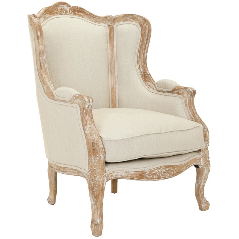 Safavieh Couture Couture Wingback Chair - Image 0