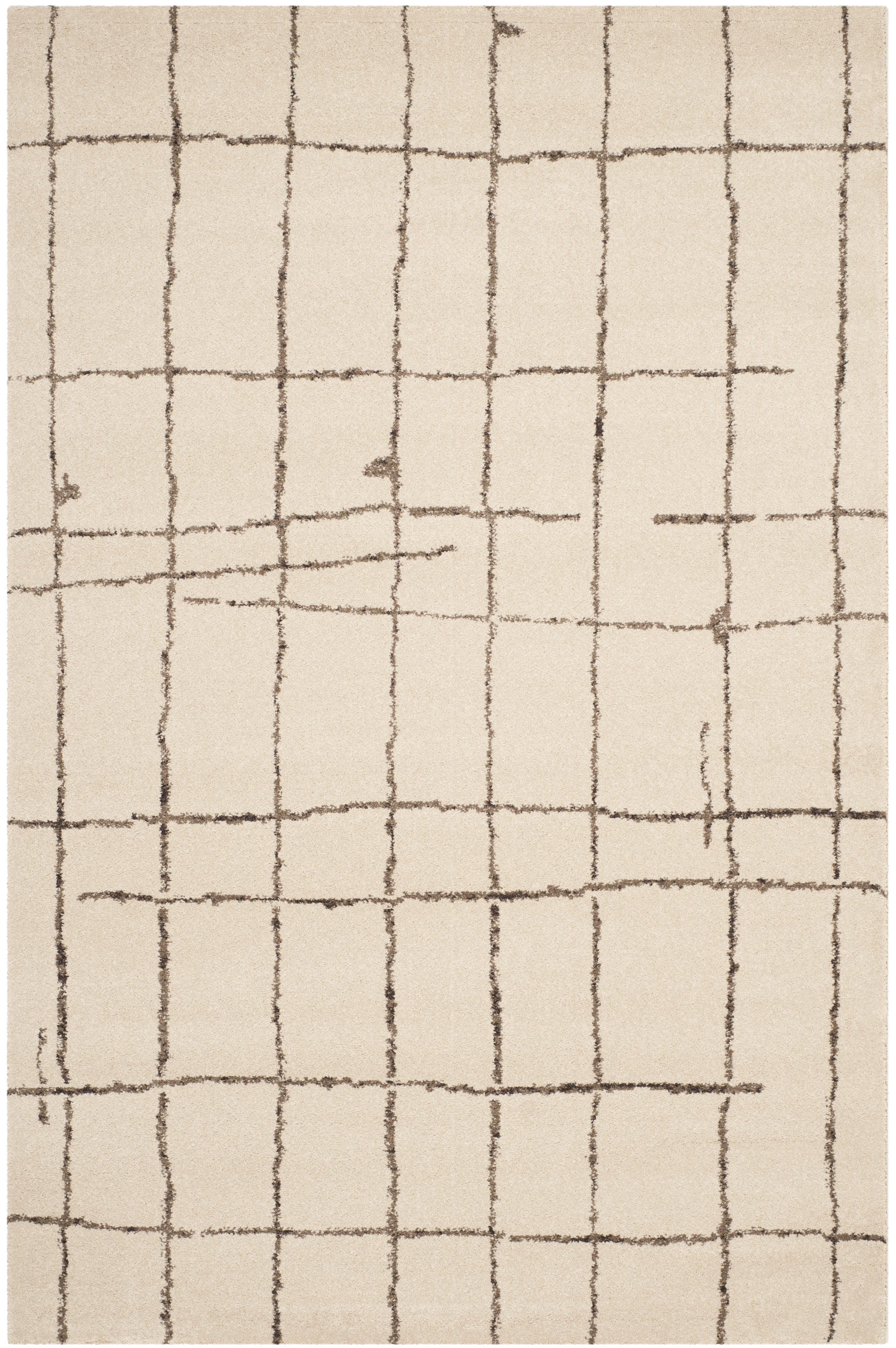 Arlo Home Woven Area Rug, TUN1411-KMK, Ivory,  4' X 6' - Image 0