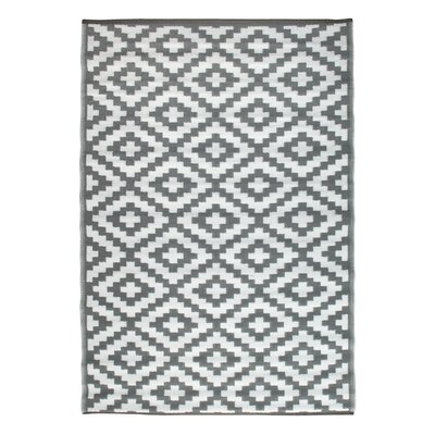 St Judes Gray/White Indoor/Outdoor Area Rug - Image 0