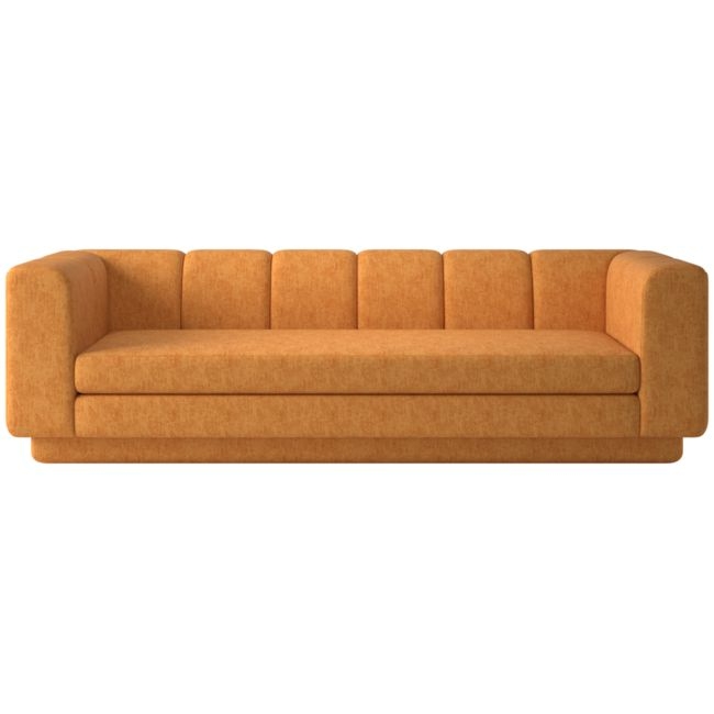 Yarrow 97.5 Dream Ginger Tea Sofa - Image 0