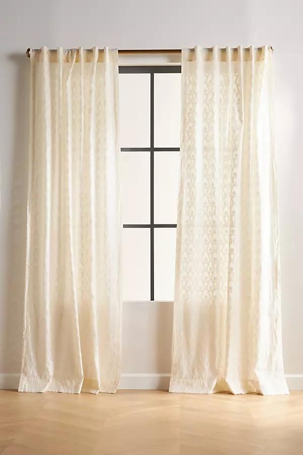 Bohana Sheer Woven Cotton Curtain - Image 0
