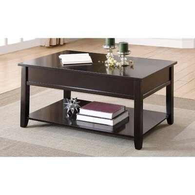Contemporary Coffee Table In Black - Image 0