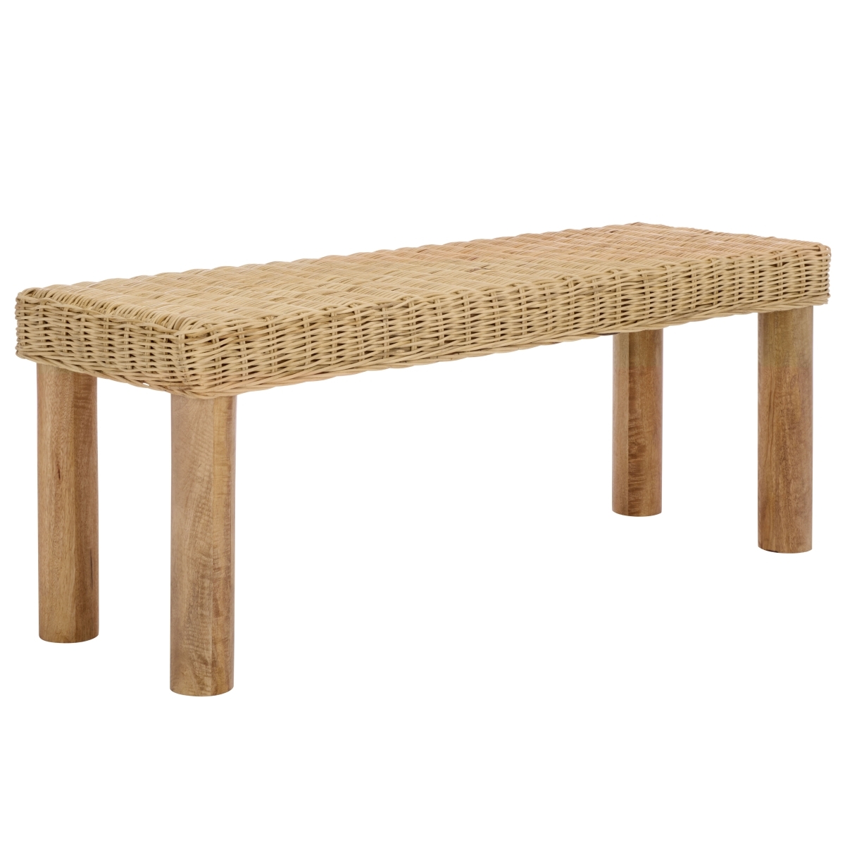 Shazza Weaved Bench - Natural - Image 5