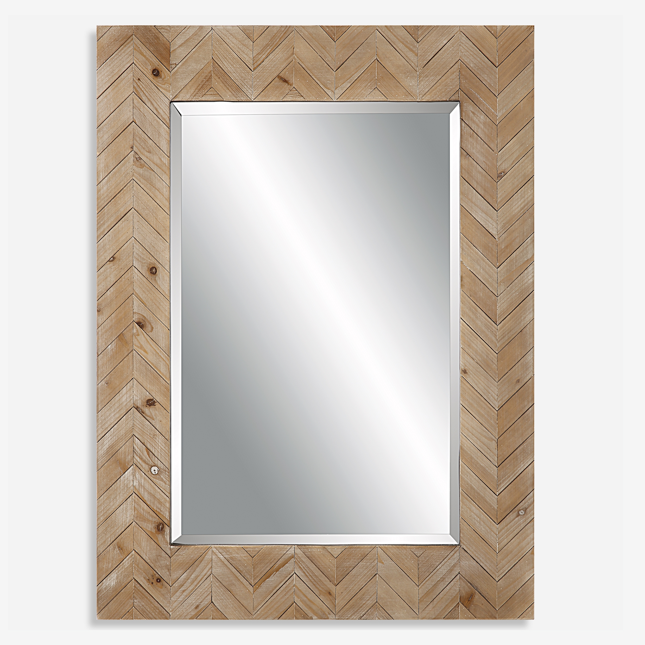 Demetria Wooden Mirror Small - Image 0
