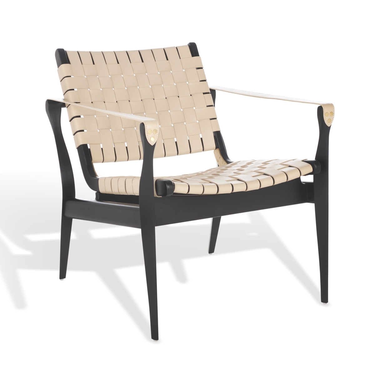 Dilan Safari Chair - Black/White - Image 5