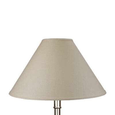 12.75" H X 23" W Empire Lamp Shade - (Spider Attachment) In Designer Linen - Image 0