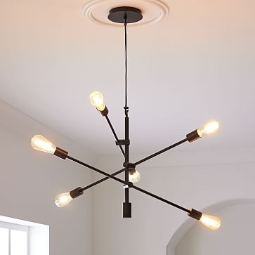 Mobile Chandelier, 29", Two-Tone - Image 2