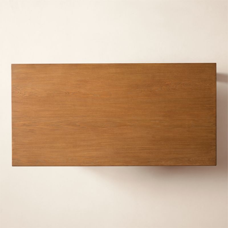 Daybreak 72" Rectangular Light Ash Wood Dining Table - Image 4