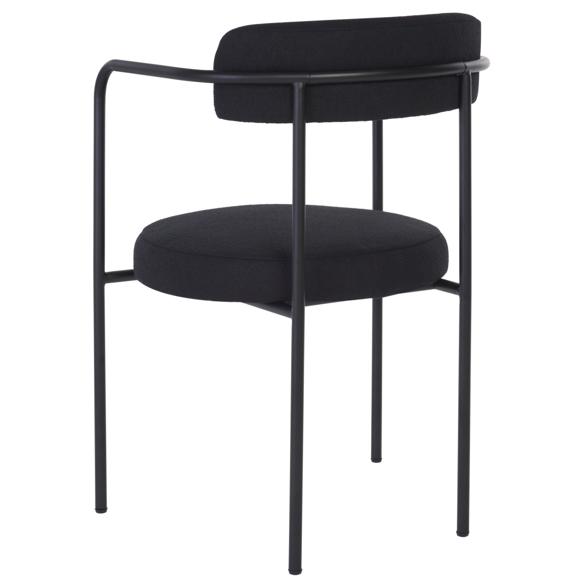 Andrean Dining Arm Chair - Black - Image 8