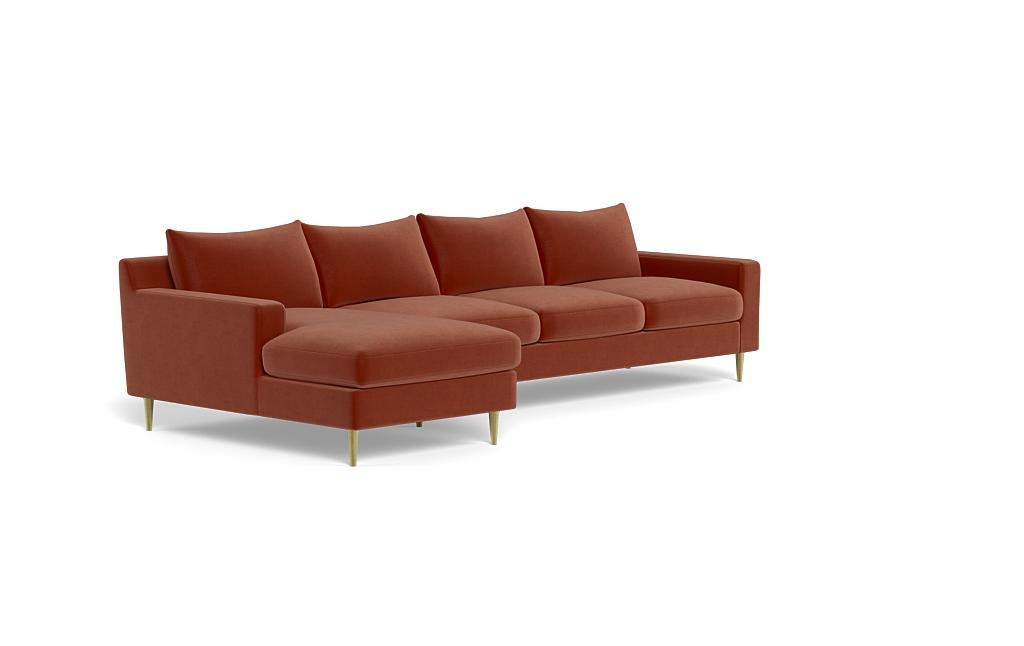 Sloan 4-Seat Left Chaise Sectional - Image 1