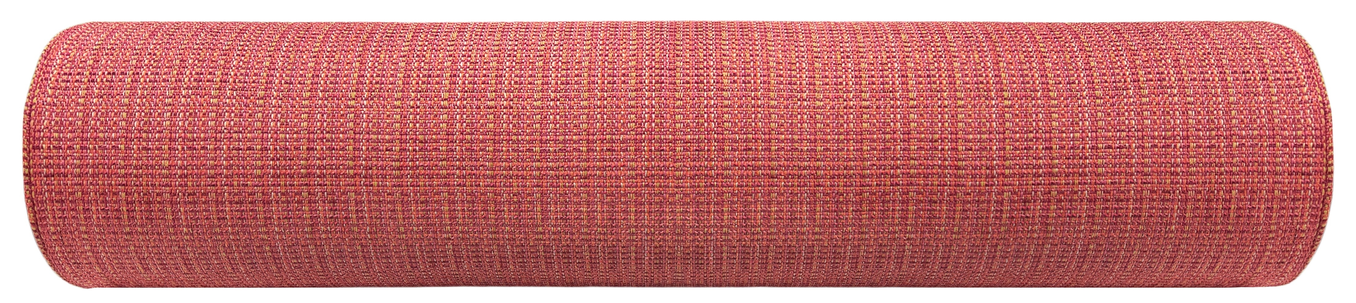 THE BOLSTER :: HEPBURN TWEED // ROSE & ORANGE - BY THE YARD - Image 2
