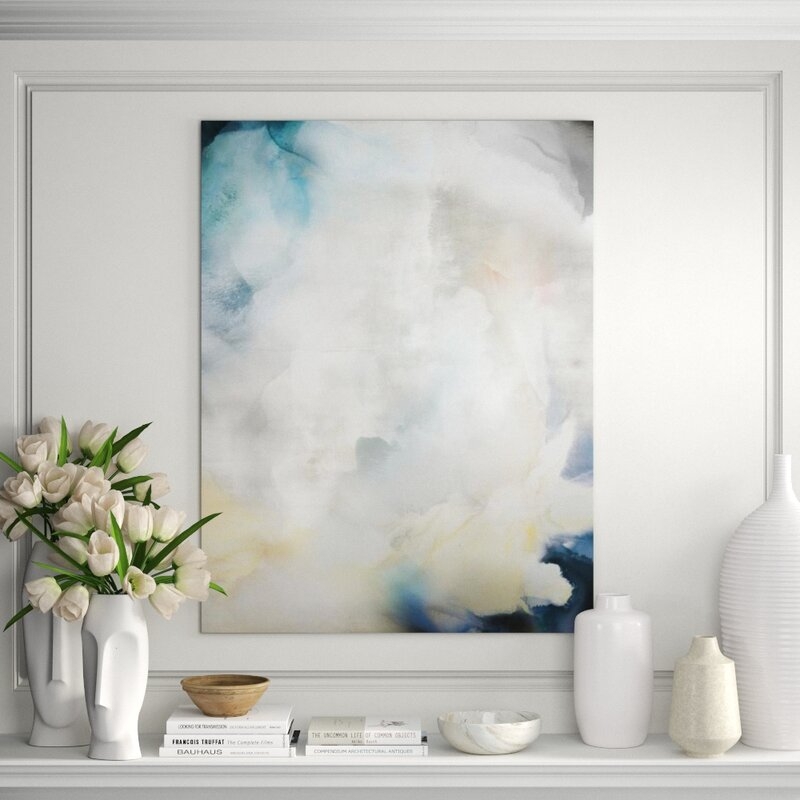 Chelsea Art Studio Ivory Blossom by James McAllen - Wrapped Canvas Graphic Art Print - Image 0