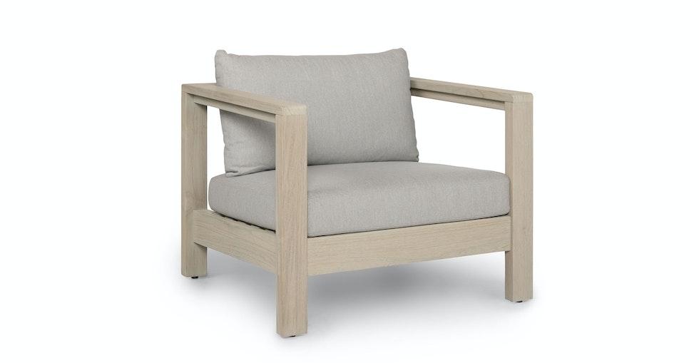 Palmera Dravite Gray Lounge Chair - Image 0