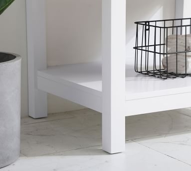 Clemens Single Sink Vanity Cabinet, White, 24" - Image 3