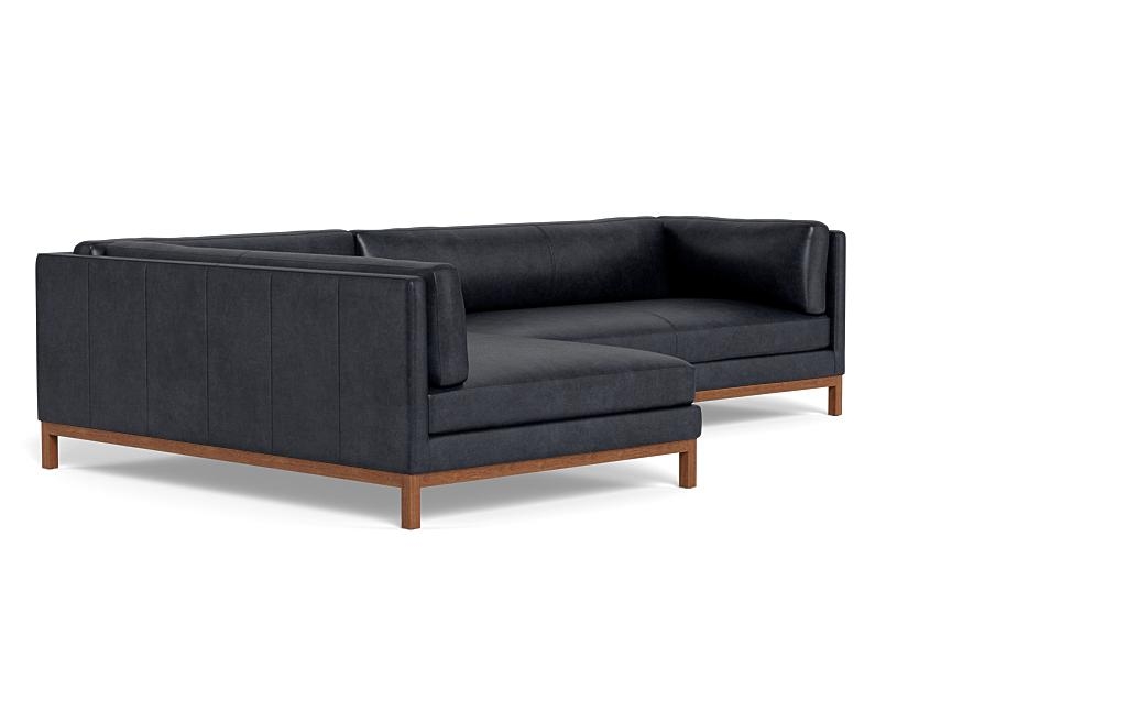 Jasper Leather Left Chaise Sectional - Image 1