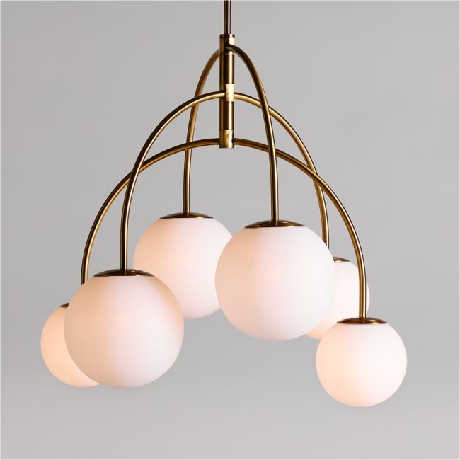 Constellation Brass 26" Kids Pendant Ceiling Light - Image 0