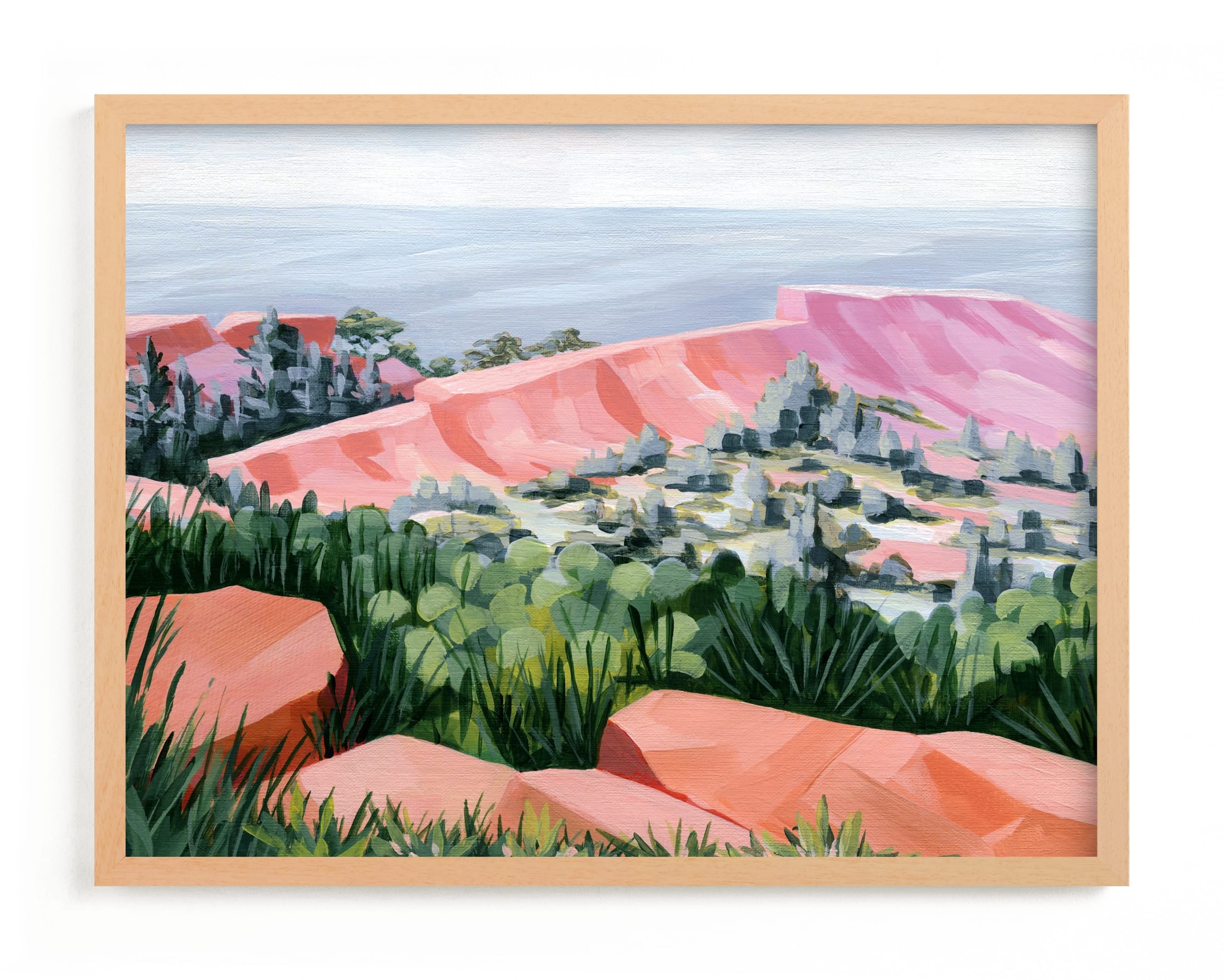 Coastal Cliffs Limited Edition Fine Art Print 2 - Image 0