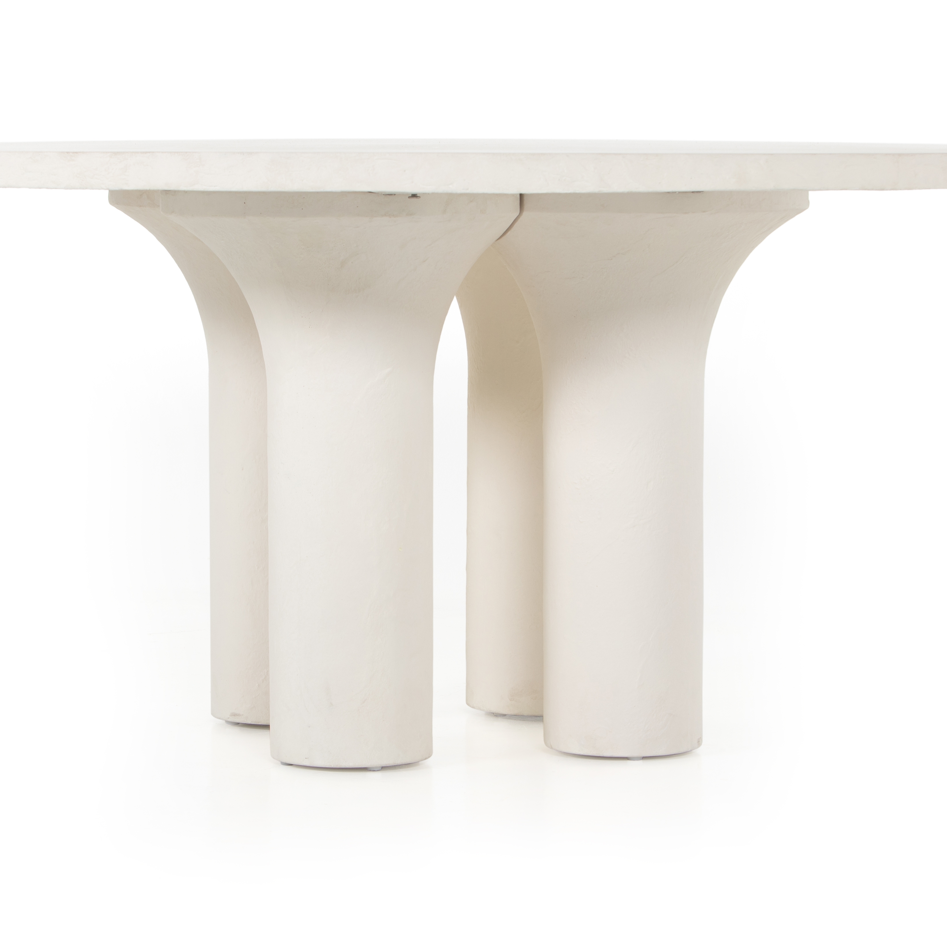 Parra Round Dining Table-Plaster Molded - Image 2