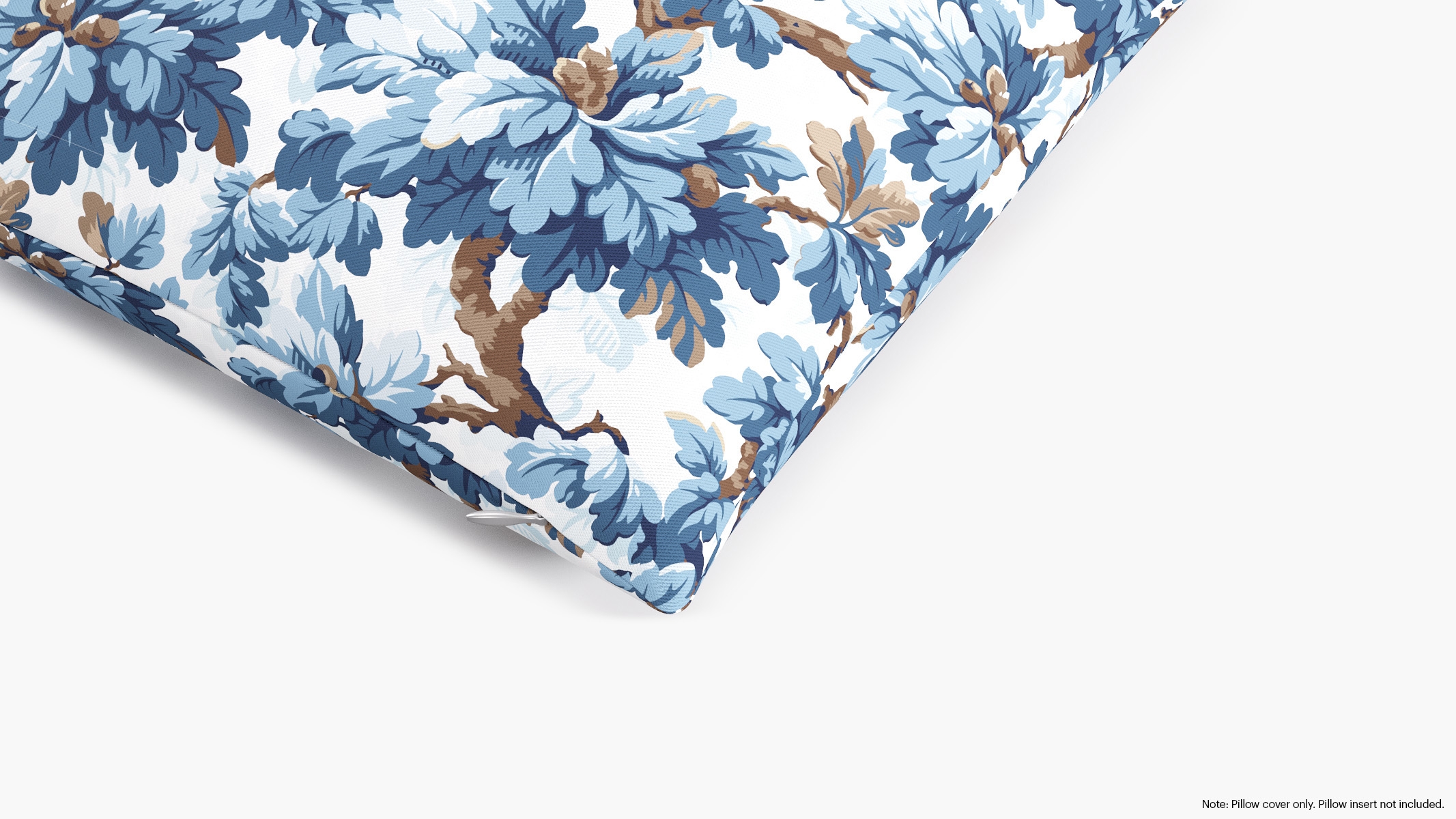 Throw Pillow Cover 18", Delft Woodland, 18" x 18" - Image 1