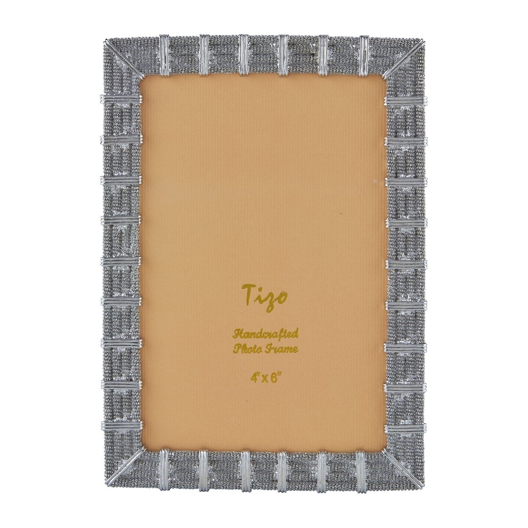 Tizo Jeweled Ridged Picture Frame - Image 0