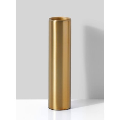 Pilning Gold Indoor / Outdoor Metal Table Vase - Image 0