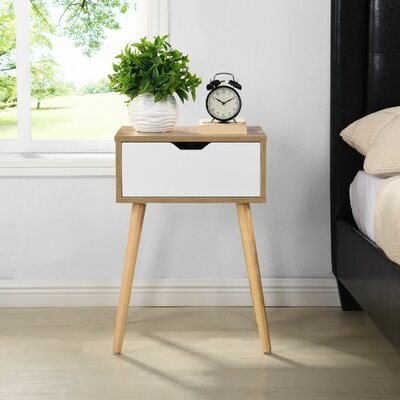 Lissette 1 - Drawer Nightstand in Natural (Set of 2) - Image 0