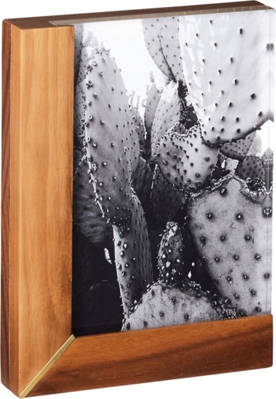 Rudd Walnut and Acrylic Frame 4"x6" - Image 4