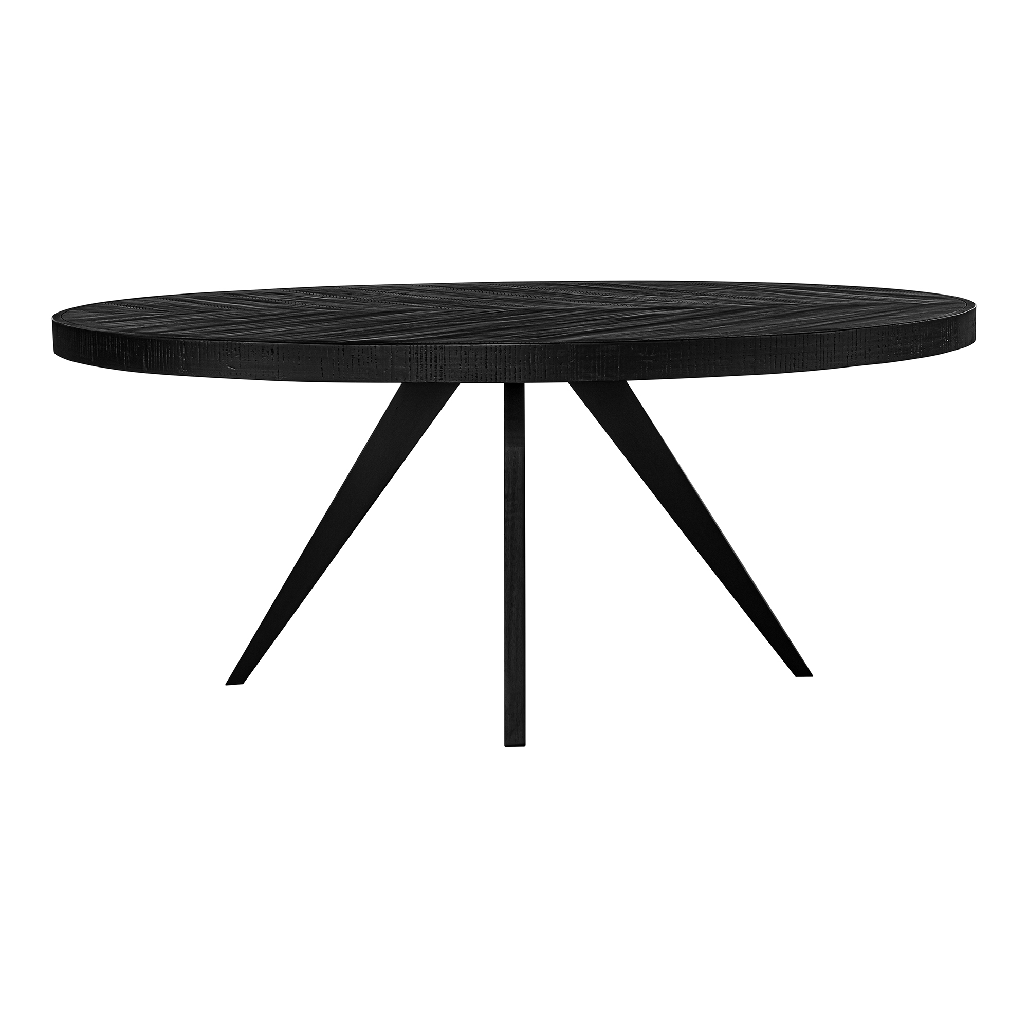 Parq Oval Dining Table Black - Image 0