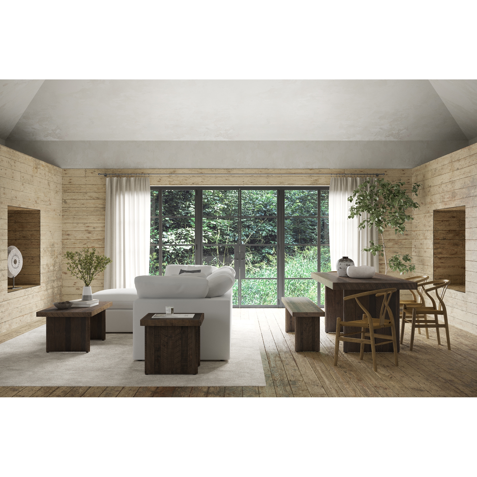 Monterey Dining Table Aged Brown - Image 6