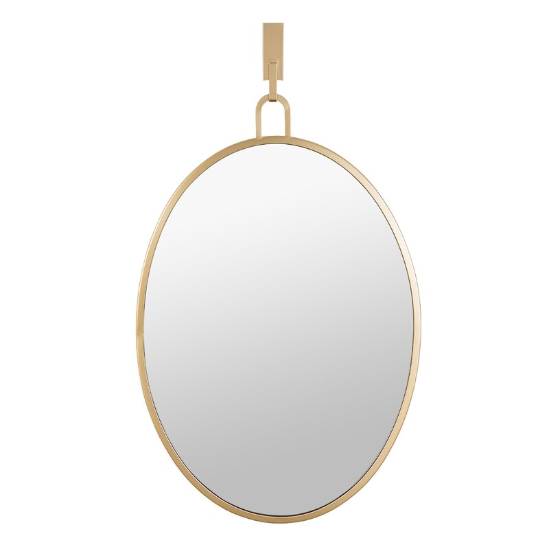 Stopwatch Modern & Contemporary Accent Mirror Finish: Gold - Image 0
