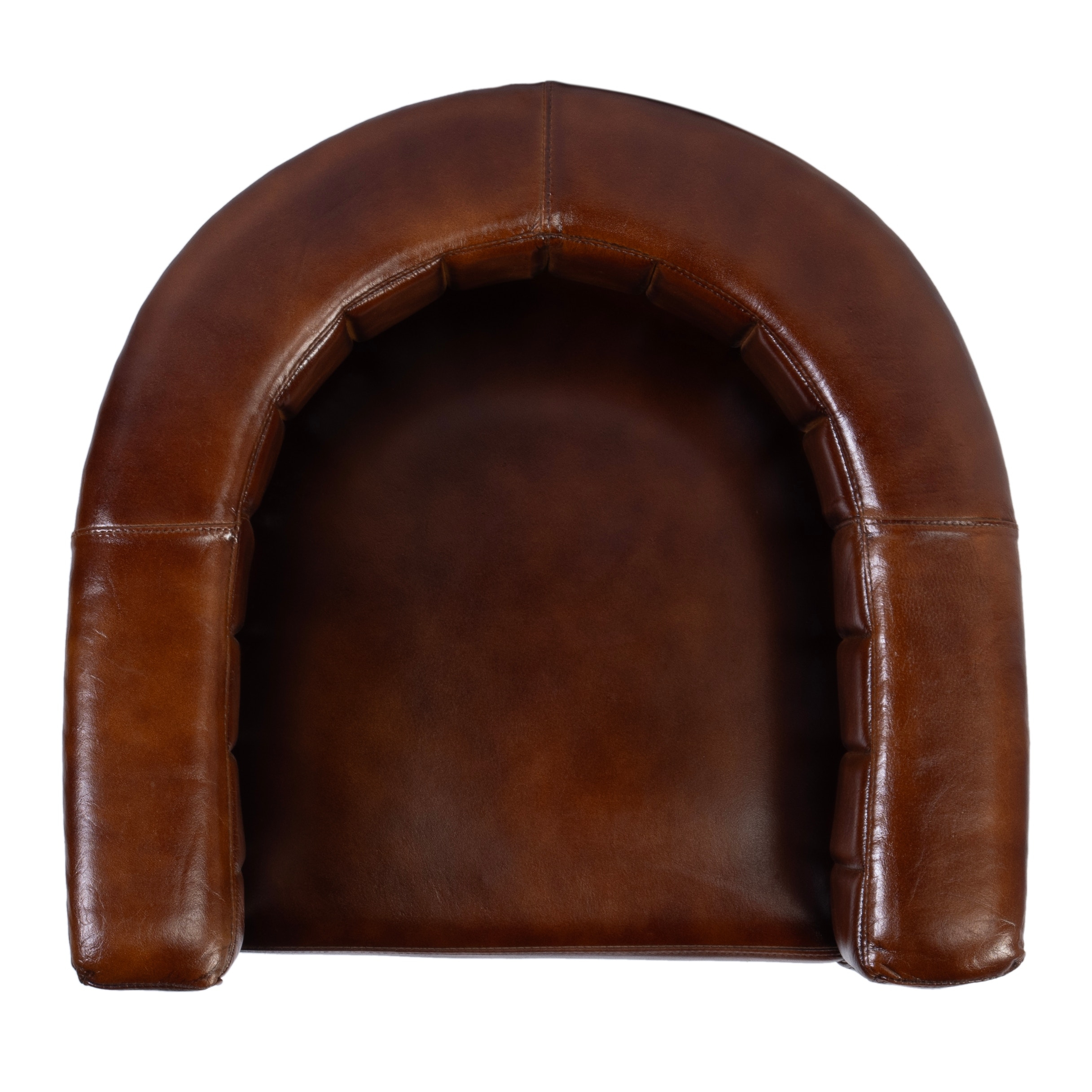 Rockford Brown Leather Bar Stool - Image 2