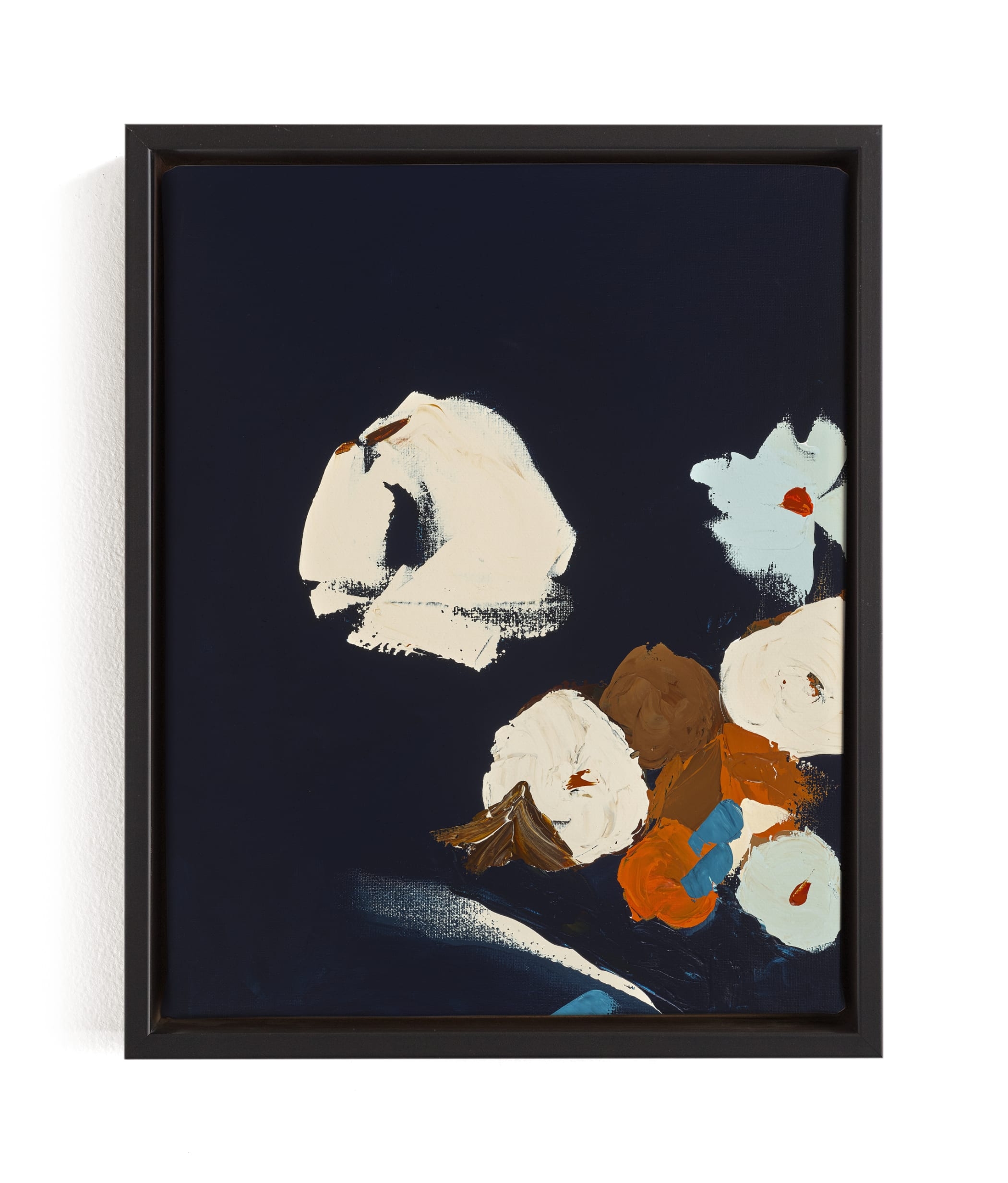 Abstract Botanical Navy Shadows #2 Limited Edition Fine Art Print 1 - Image 0