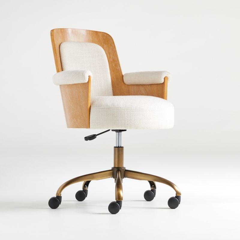 Roan Wood Office Chair - Image 2