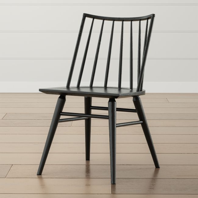 Paton Black Oak Windsor Dining Chair - Image 0