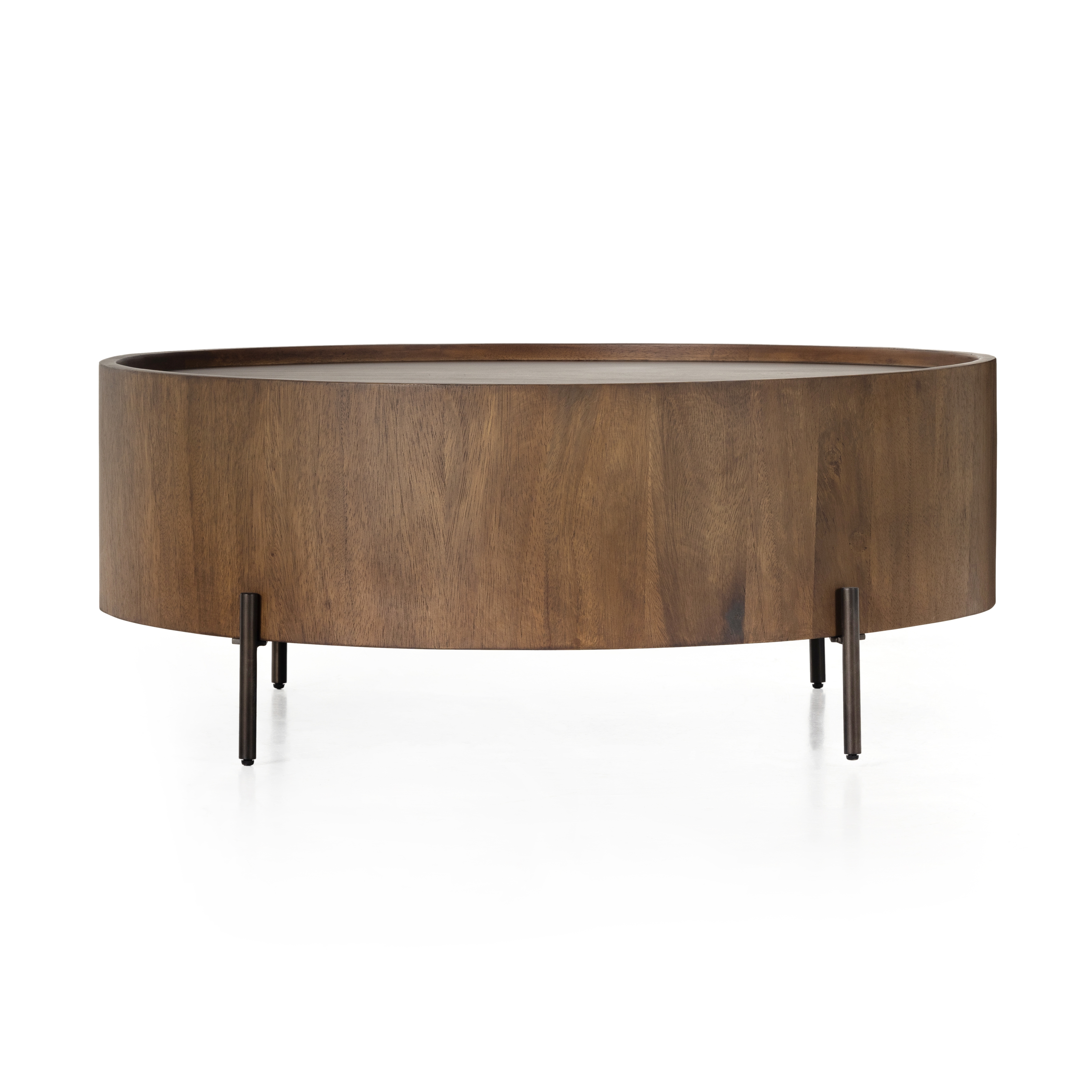 Lunas Drum Coffee Table-Guanacaste - Image 4