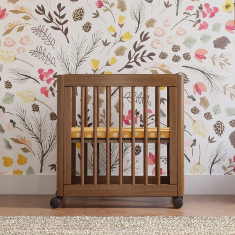 Babyletto Yuzu Walnut Wood 8-in-1 Convertible Baby Crib with All Stages Conversion Kit - Image 4