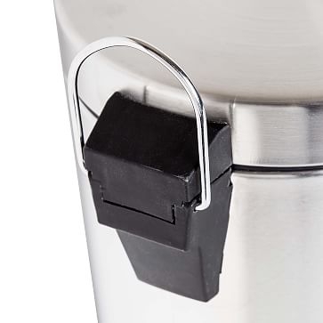 Mini Step Trash Can, Stainless Steel - Image 3
