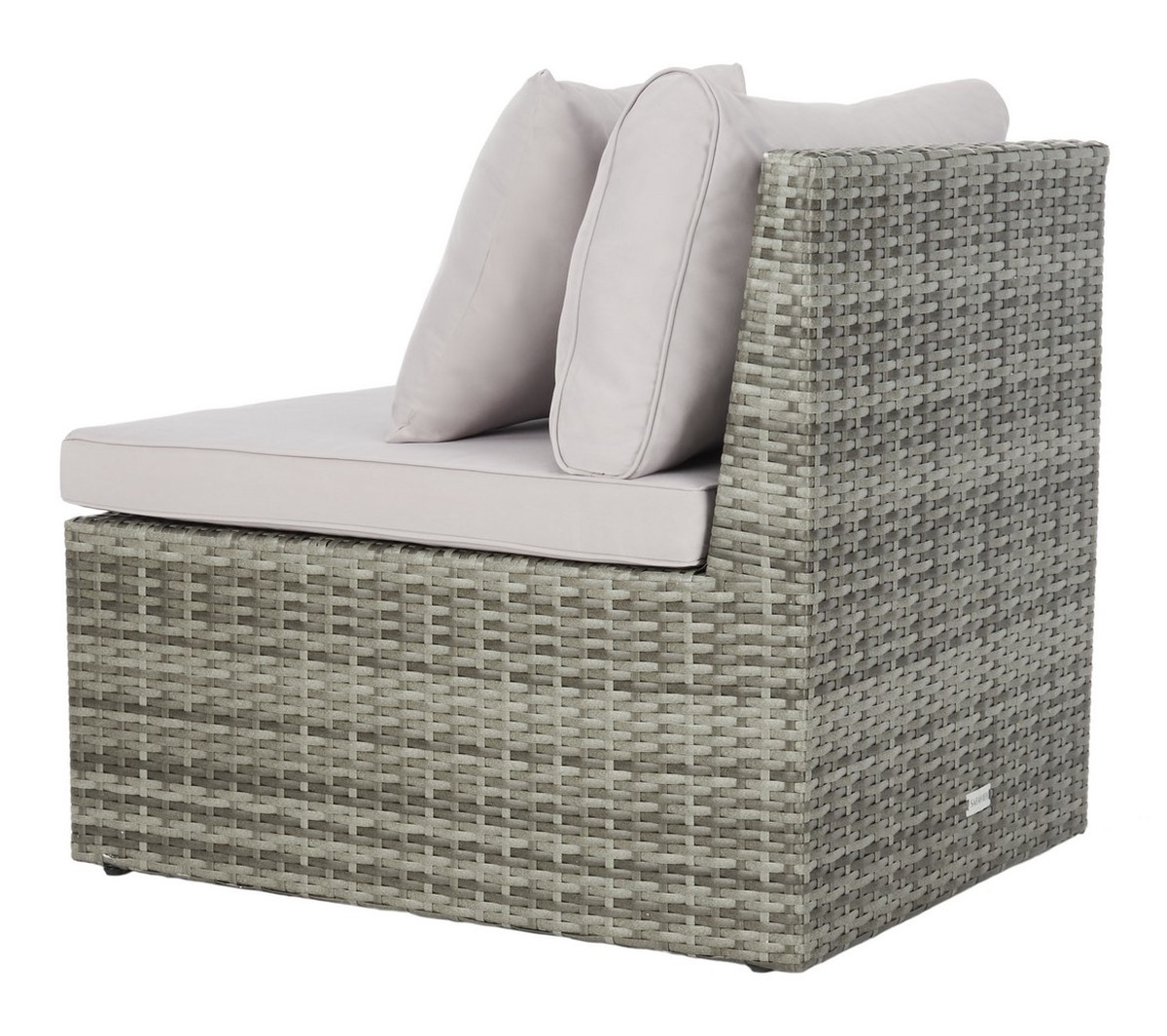 Pramla Outdoor Sette With Otto - Grey / Grey - Safavieh - Image 8
