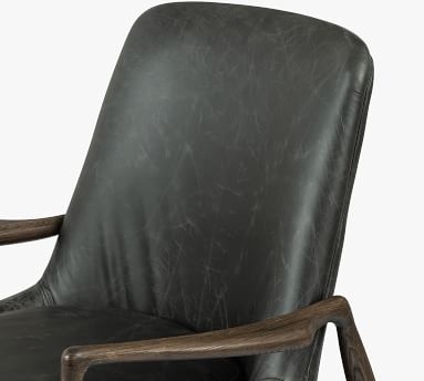 Fairview Leather Dining Chair, Durango Smoke - Image 1