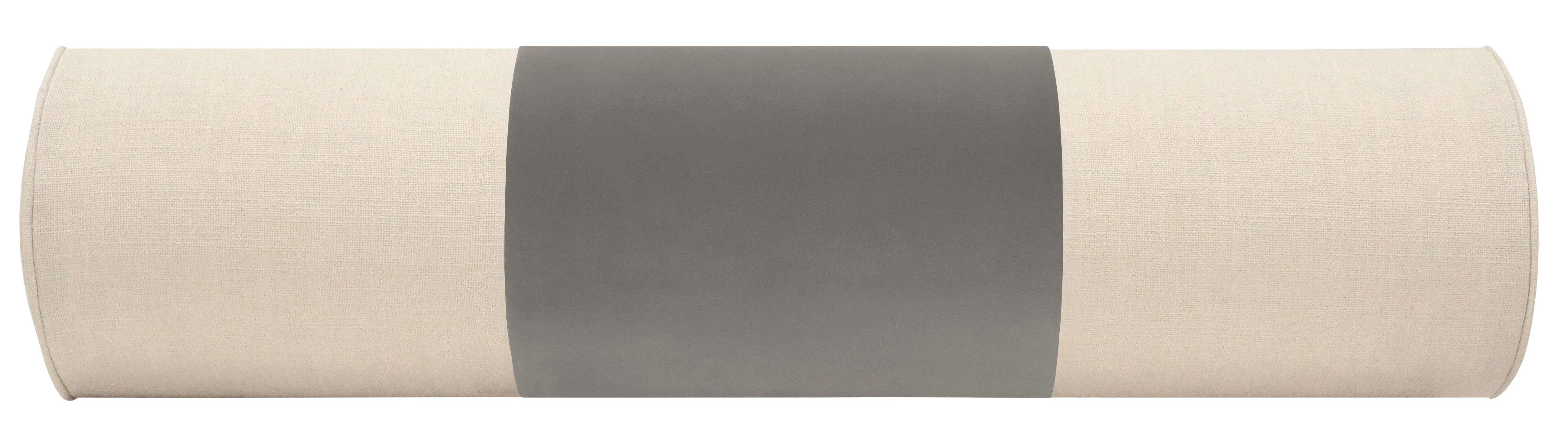 PANEL // THE BOLSTER :: STUDIO VELVET // GREY - TWIN XL // 9" X 30" - Image 1