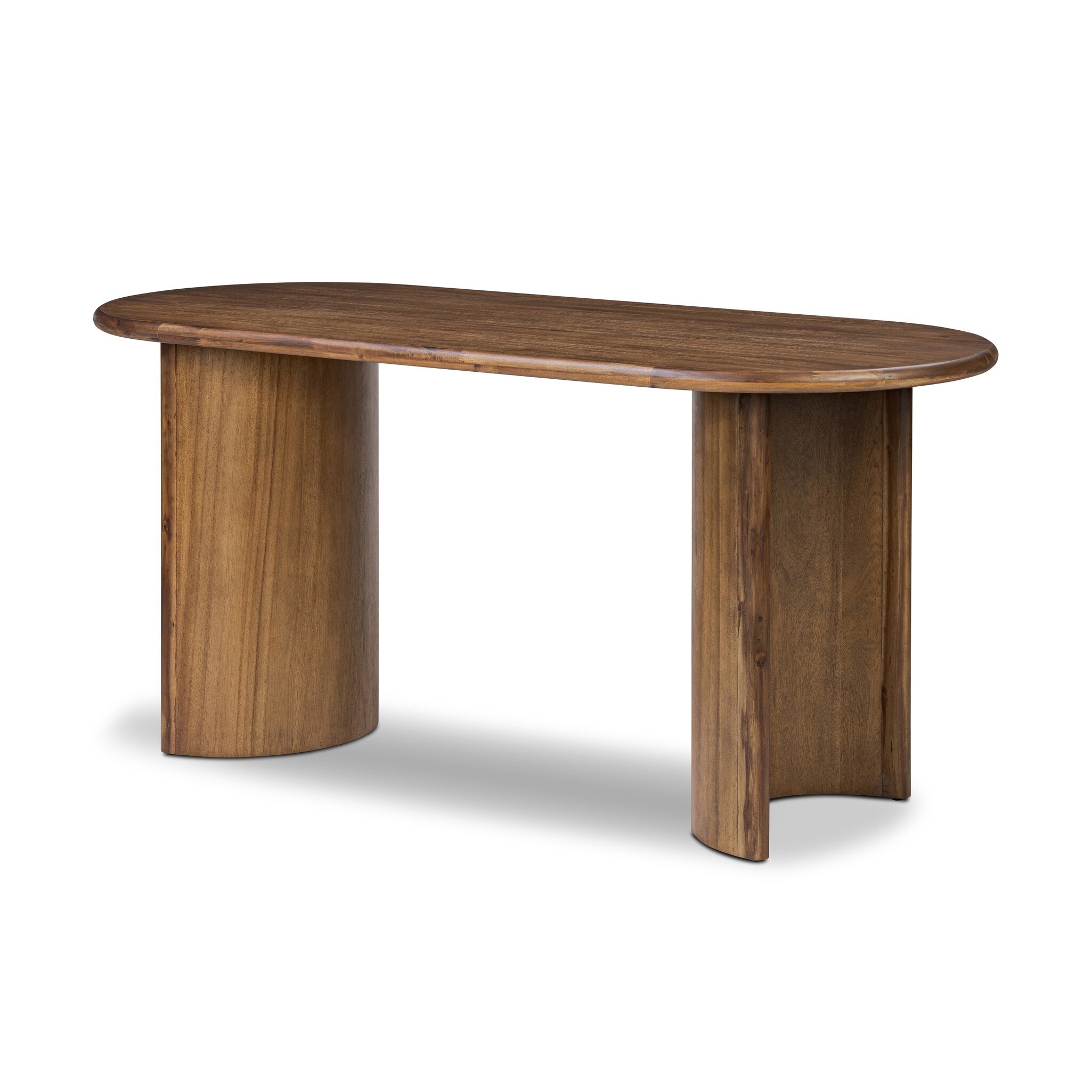 Paden Desk - Seasoned Brown Acacia - Image 1