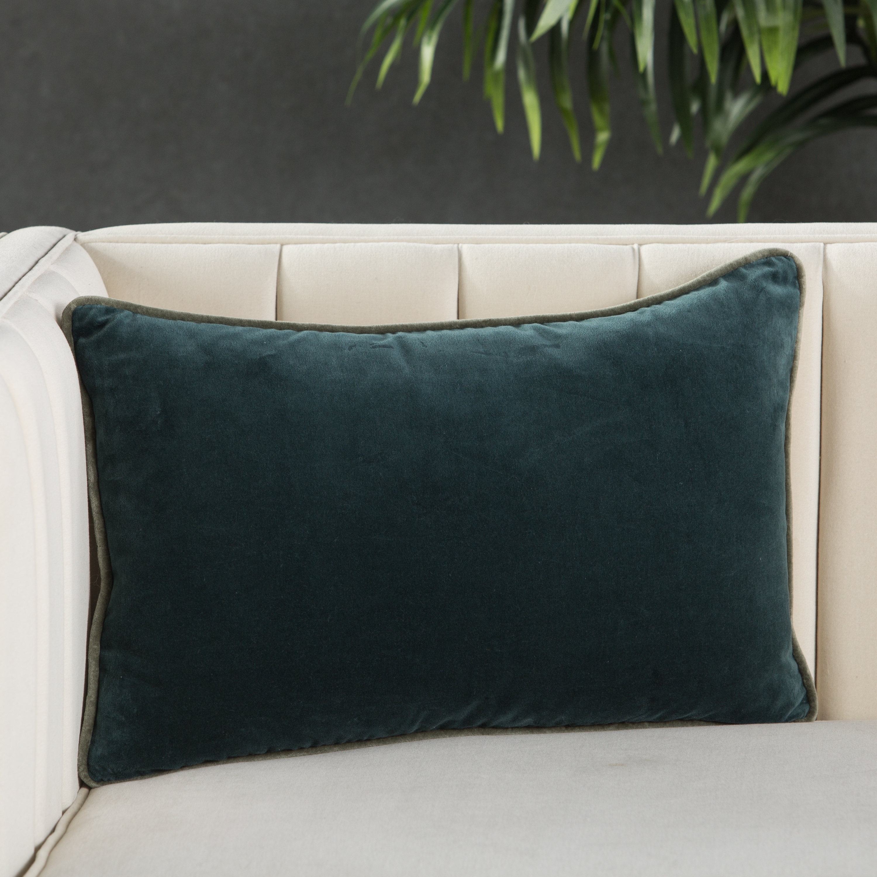 Design (US) Teal 13"X21" Pillow Indoor - Image 3
