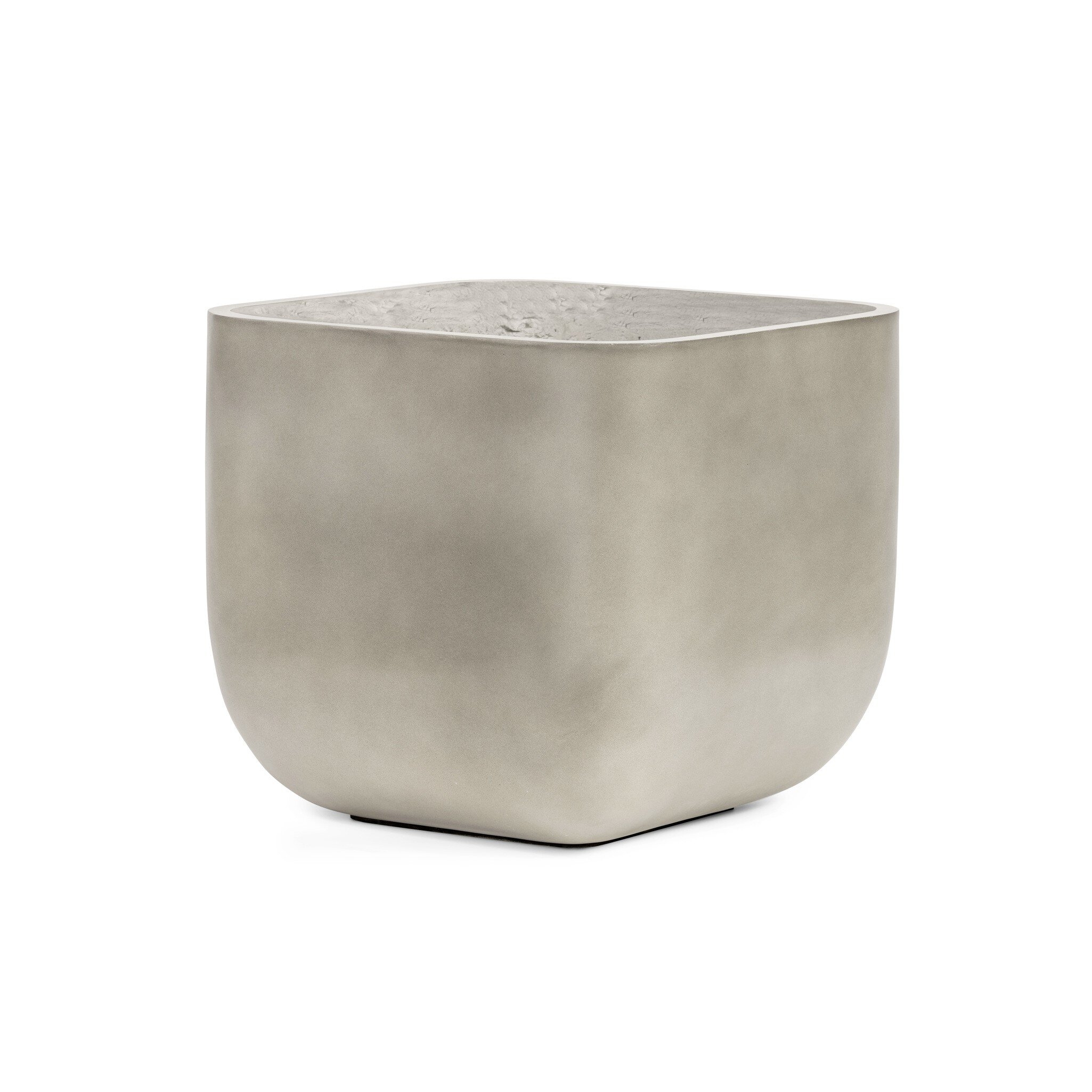 Ivan Square Planter - Grey Concrete - Image 0
