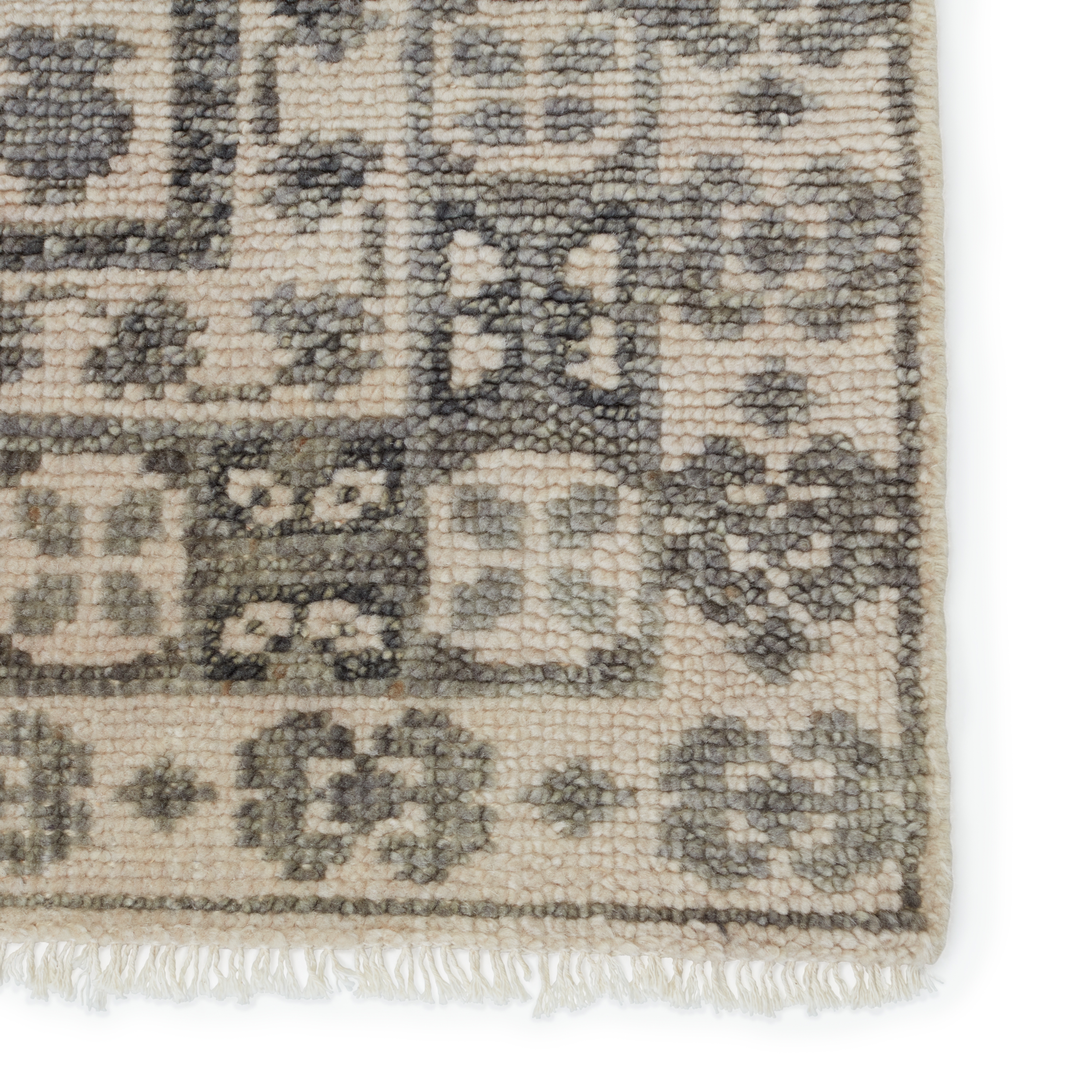 Cosimo Hand-Knotted Oriental Gray Area Rug (10'X14') - Image 3