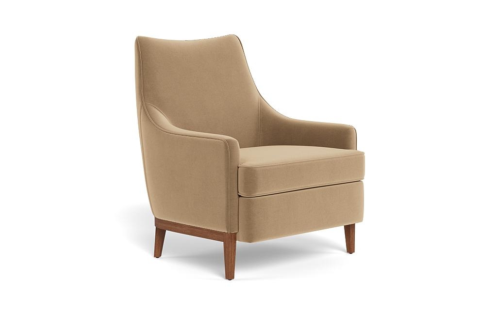 Kingsley Accent Chair with Contrast Piping - Image 1