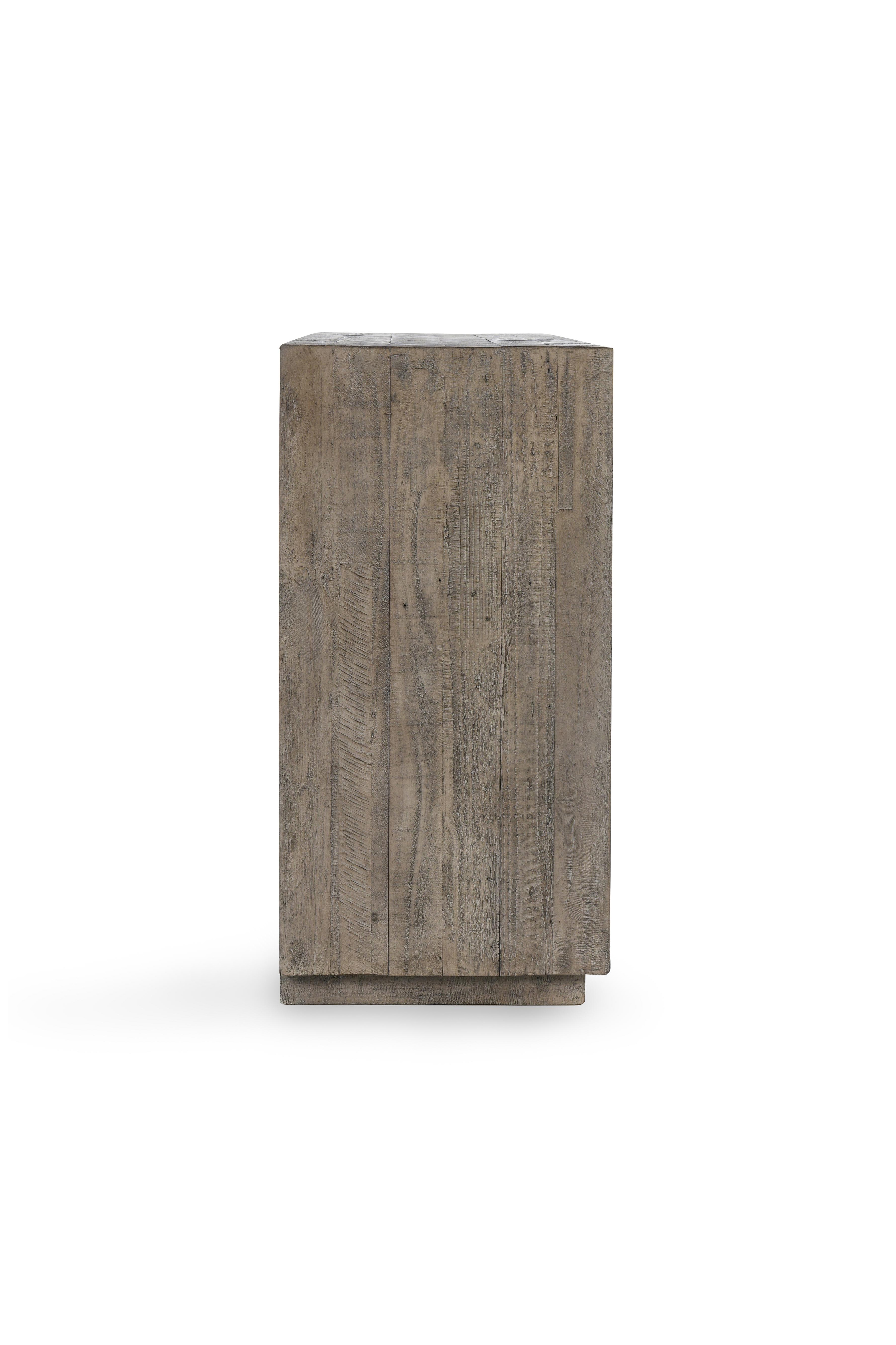 Denver 4Dr Sideboard Distressed Gray/Antique White - Image 2