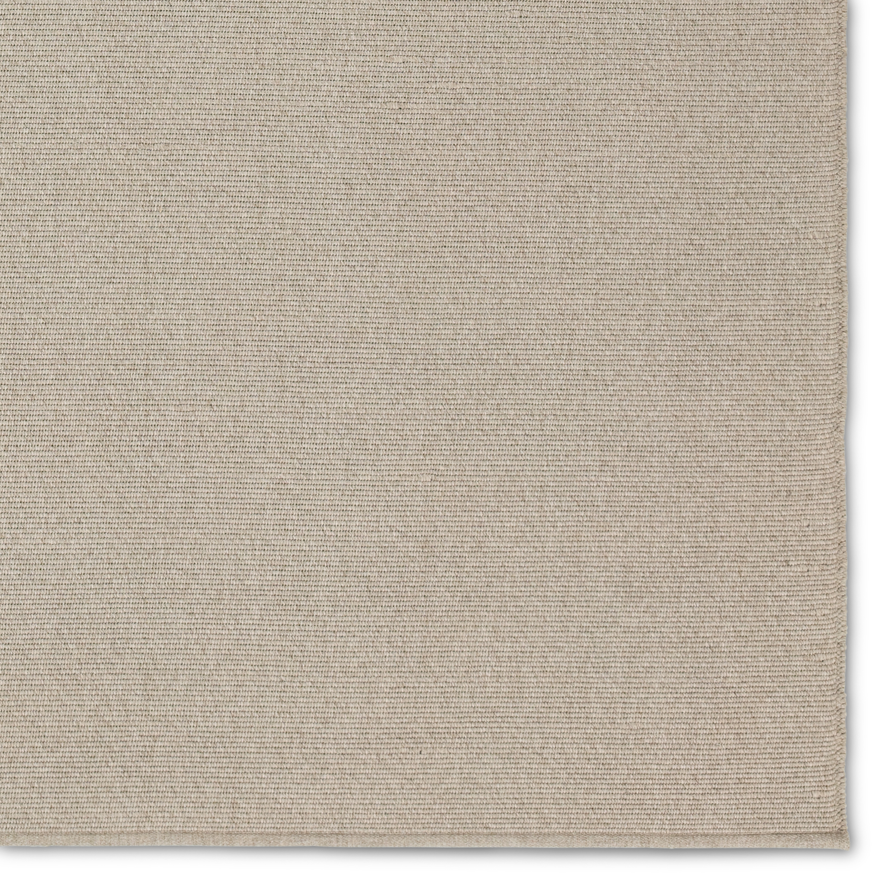 Texel FLI01 Handmade Solid Taupe Area Rug (5'x8') - Image 3