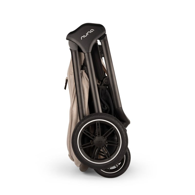 Nuna ® TRIV ™ next Biscotti Brown Compact Foldable Baby Stroller - Image 5