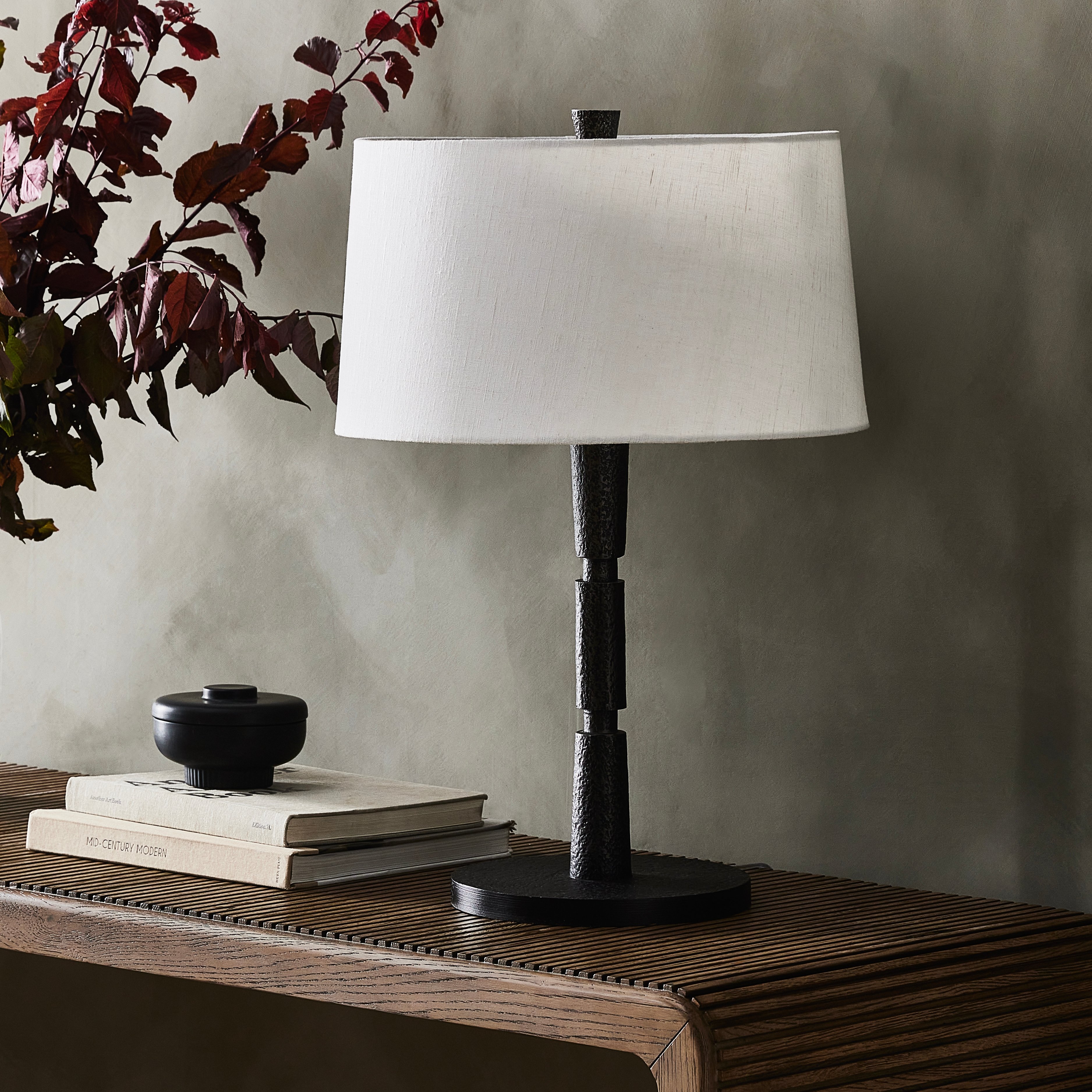 Fernando Table Lamp-Forged Black - Image 10